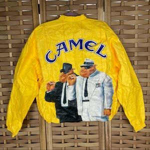 SEALED CAMEL JOE Camel Cigarettes VTG Packable Tyvek Water Repellent Windbreaker
